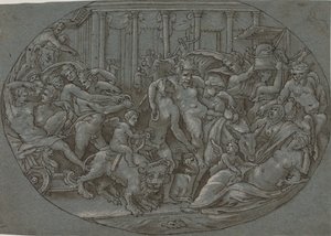 Trionfo di Bacco da after Perino del Vaga