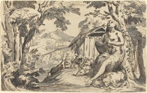 Il figliol prodigo da after Pietro Testa