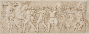 Ratto delle Sabine, metà destra da after Polidoro da Caravaggio