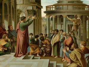 Paolo predica ad Atene