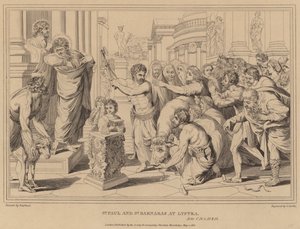 San Paolo e San Barnaba a Listra, Atti da after Raphael