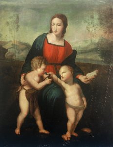 La Madonna del Cardellino da after Raphael