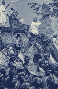 Singapore, i britannici entrano in città, ceduta dal Sultano di Johore nel 1824 per una somma di denaro da after Richard Caton II Woodville