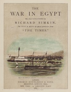 Illustrazione della pagina del titolo per La guerra in Egitto