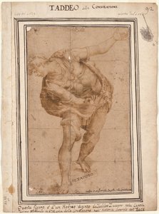Un Ebreo, da Cristo mostrato al popolo (recto)