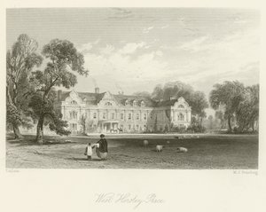 West Horsley Place da after Thomas Allom