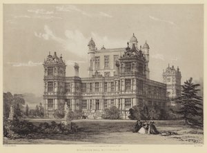 Wollaton Hall, Nottinghamshire da after Thomas Allom