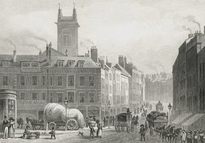 Ponte di Holborn, 1831 da Thomas Hosmer after Shepherd