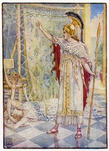 La trasformò in un ragno da after Walter Crane