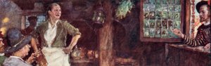 Shakespeare visita la Taverna Mermaid per vedere se Ben Jonson è lì da after William Hatherell