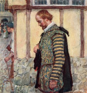 Shakespeare si toglie il cappello quando sente il suono di una campana a morto