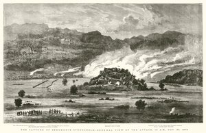 La cattura della roccaforte di Sekukuni, vista generale dell