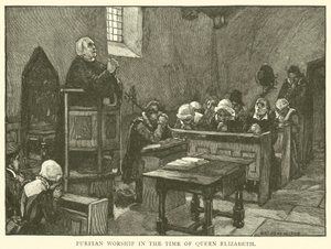 Culto puritano al tempo della regina Elisabetta