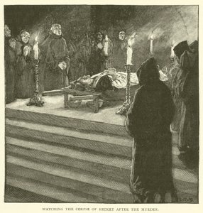 Veglia sul cadavere di Becket dopo l