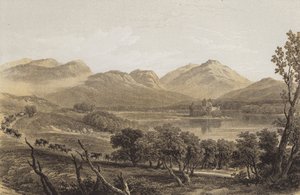 Castello di Kilchurn da after William Leighton Leitch