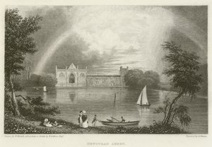 Abbazia di Newstead da William after Westall
