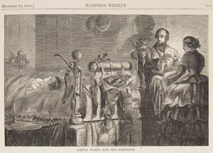 Babbo Natale e i suoi regali da Winslow Homer