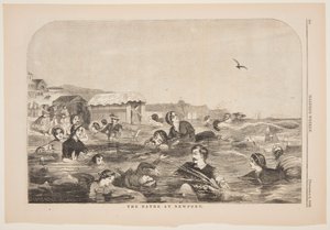 Il bagno a Newport da Winslow Homer