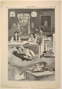 I cinesi a New York – Scena in un club di Baxter Street da Winslow Homer