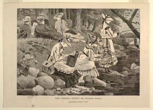La festa della pesca, dal Journal of Literature, Science and Art di Appleton, 2 ottobre 1869, Supplemento