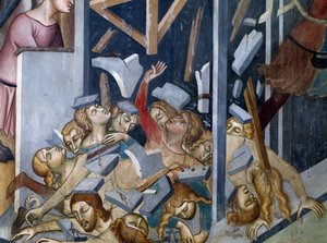 Caduta della Casa di Giobbe, scena dalle Storie dell