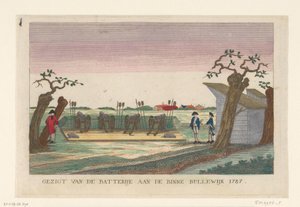 Batteria alla Binnen Bullewijk, 1787