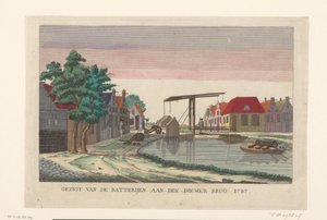 Batteria al ponte Diemer, 1787