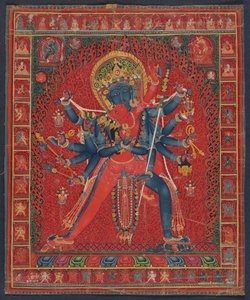 Chakrasamvara e la consorte Vajravarahi da anonymous 