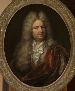Ritratto di uomo con parrucca da anonymous 