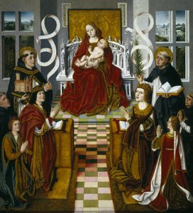 Spagnolo:  La Virgen de los Reyes Católicos Madonna dei Re Cattolici da anonymous 