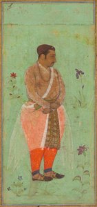 Ritratto di Suraj Singh Rathor, Raja di Marwar e zio materno di Shah Jahan: Una pagina dall