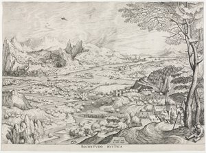 I Grandi Paesaggi: Solicitudo Rustica da attributed to Jan van Doetechum