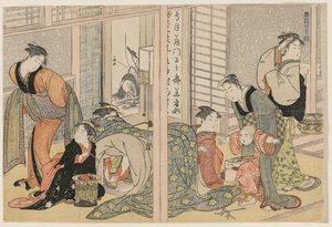 Piaceri Eleganti delle Quattro Stagioni da attributed to Kitagawa Utamaro