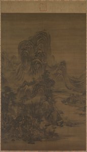 Paesaggio nello stile di Juran da attributed to Liu Du