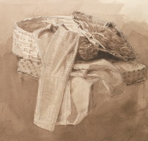 Natura morta: Cesto da attributed to Peter DeWint