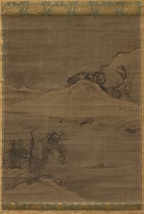 Paesaggio con Pescatori da attributed to Yi Bul hae