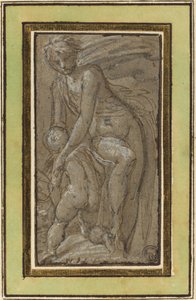 Nudo con putto da called Bertoia Jacopo Zanguidi
