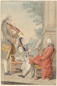 Monsieur e Madame Blizet con Monsieur Le Roy l