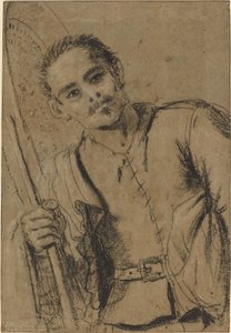 Un mercante di grano da called Guercino Giovanni Francesco Barbieri