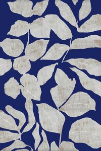 Abstract Blu Botanico da cartissi