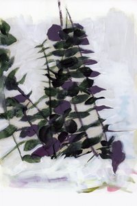 Fogliame botanico astratto