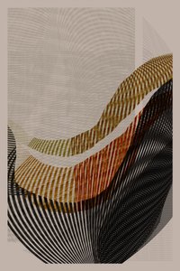 Linee fluide astratte da cartissi