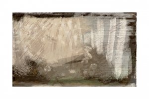Luce della foresta astratta da cartissi