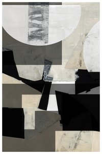 Collage geometrico astratto da cartissi