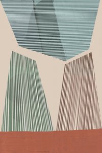 Forme geometriche astratte da cartissi