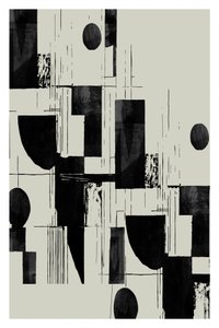 Forme geometriche astratte da cartissi