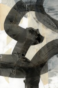 Strati gestuali astratti da cartissi