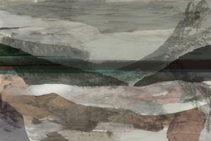 Astratto: Serenità di montagna da cartissi