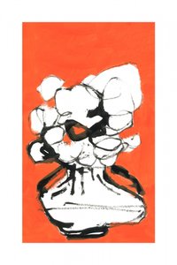Bouquet di arance astratto da cartissi