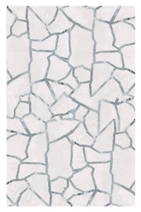 Mosaico astratto in argento da cartissi